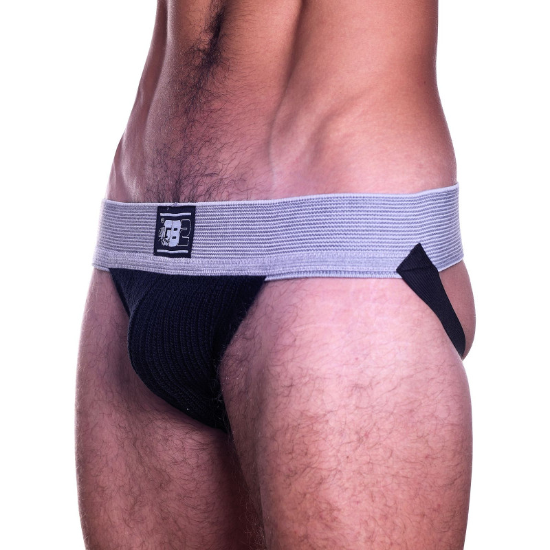 GB2 Classic Jock Jockstrap Grey/Black (T0266) GB2 Classic Jock Jockstrap Grey/Black (T0266)
