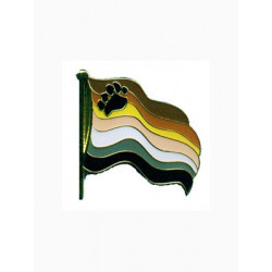 Pin Waving Bear Flag (T1057)