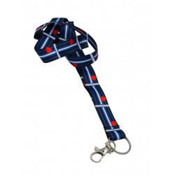 Lanyard/Schlüsselband Leather Flag (T5860)