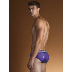 Supawear Sprint Cacti Brief Underwear Prickly Purple (T6122)