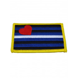Leather Pride Patch/Aufnäher 5,5 x 8 cm (2 x 3 inch) (T5890)