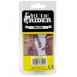 Rude Rider Fat Stretchy Cock Ring Black (T6150)