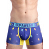 Supawear Sprint Thunda Trunk Underwear Blue Lightning (T6141)