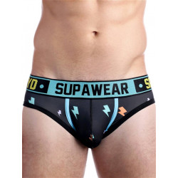 Supawear Sprint Thunda Brief Underwear Black Thunder (T6144)