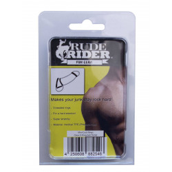 Rude Rider Mini Cock Rings Clear (3-Ring-Set) (T6262)