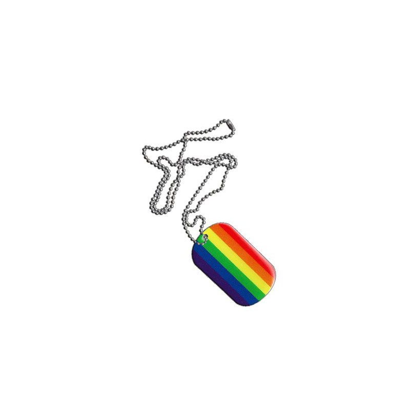 Dog Tag Rainbow (T6243)