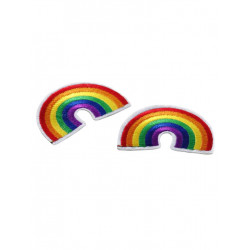 Rainbow Ironing Patch 2-Pack (T6309)