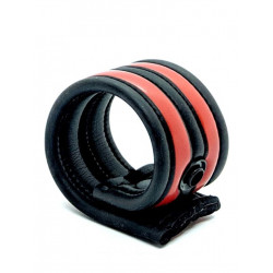 665 Neoprene Racer Ball Strap Red (T6614)