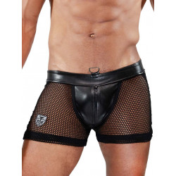 TOF Paris Spartacus Full Zip Jockshorts Black (T7078)