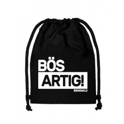 BenSWild BigBag `Bös Artig!` Black/White (T7156)