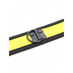 RudeRider Neoprene Puppy Collar Yellow (T7265)