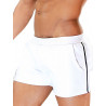 TOF Paris White Party Shorts White/Black/White (T7089)