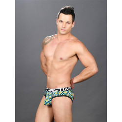 Andrew Christian Rockin` Banana Air Jock w/ Almost Naked Jockstrap Underwear (T7406)