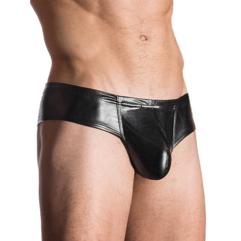 Manstore Cheeky Brief M107 Underwear Black (T7435) Manstore Cheeky Brief M107 Underwear Black (T7435)