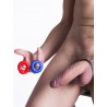 Rude Rider Knob Silicone Ring Blue (T6425)