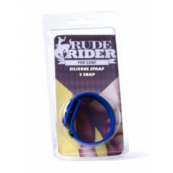 Rude Rider Silicone Cock Strap Blue (T6612)