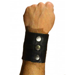 RudeRider Wrist Wallet Leather Black/Black (T7319)