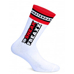 Sneak Freaxx Amsterdam Socks #2 White One Size (T7648)