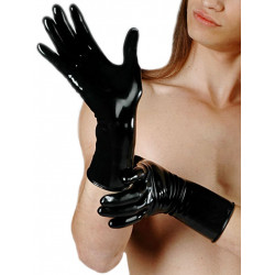 Fetisso Gloves Short Black (T3560)