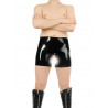 Fetisso Shorty Condom Open Shorts Black (T3570)