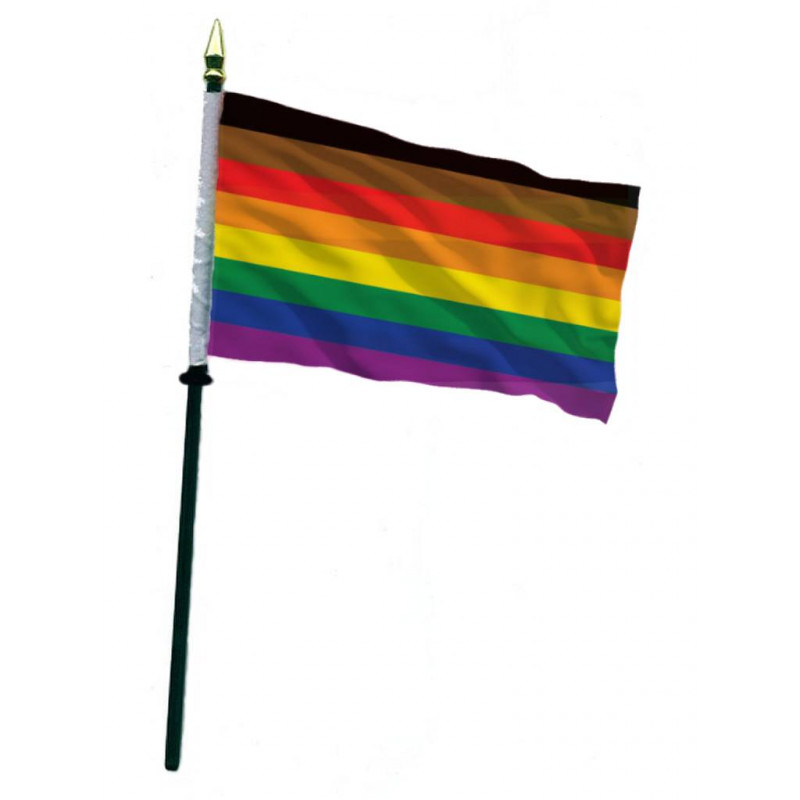 POC Rainbow Hand Flag / Handflagge (T5847)
