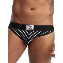 GBGB Alexander Jockstrap Underwear Black/White (T7668)