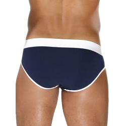 ToF Paris Alpha Brief Underwear Navy Blue/White (T7940)