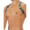 ToF Paris Party Boy Elastic Harness Camo Khaki (T7934)