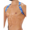 ToF Paris Party Boy Elastic Harness Camo Blue (T7935)