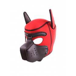 Rude Rider Neoprene Puppy Hood Red/Black (T7720)