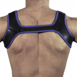 Rude Rider Neoprene Harness Black/Purple (T7301)