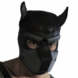 Rude Rider Neoprene Puppy Hood Grey (T7274)