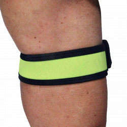 Rude Rider Neoprene Puppy 2 Biceps Straps Yellow (T7258)