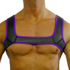 Rude Rider Neoprene Harness Black/Purple (T7301)