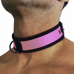 Rude Rider Neoprene Puppy Collar Pink (T7470)