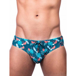 2Eros Print Swimwear Brief Monstera (T8163)