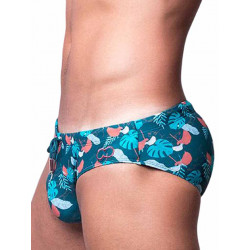 2Eros Print Swimwear Brief Monstera (T8163)