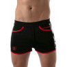 ToF Paris Camo Gym Shorts Black (T8174)