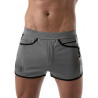 ToF Paris Camo Gym Shorts Grey (T8175)