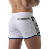 ToF Paris Camo Gym Shorts White (T8176)