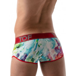 ToF Paris Tie Dye XL Push-Up Trunk Underwear Red (T8181)