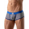 ToF Paris Stripes Push-Up Trunk Underwear Navy Blue/White (T8193)