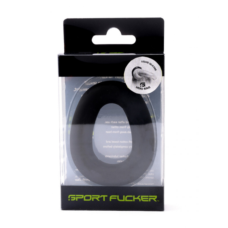 Sport Fucker Liquid Silicone Hero Ring Black (T8336) Sport Fucker Liquid Silicone Hero Ring Black (T8336)