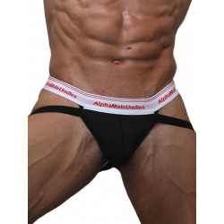 AMU Pure Jockstrap Underwear Black (T8304)