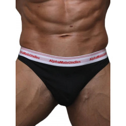 AMU Pure Thong Underwear Black (T8298)