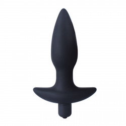 Rude Rider Small Vibrating Anal Plug Black (T8152)