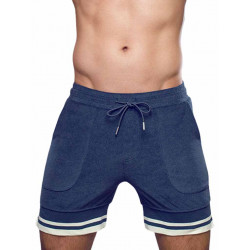 Supawear Terry Toweling Shorts Navy (T8391)