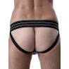 TitanMen Jockstrap Underwear Black/Blue (T8389)