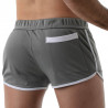 ToF Paris Runner Shorts Grey (T8433)