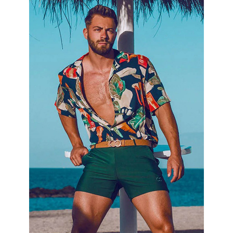 2Eros Bondi Bar Beach Swim Shorts S60 Green (Series 3) (T8499)